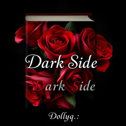 Book cover titled 'Dark Side', embodying a dark romance theme intricately blended with mafia elements