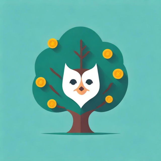 Create an engaging, digital mascot for 'MCB' bank that embodies the 'Tree of Life'