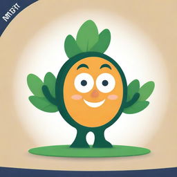 Create an engaging, digital mascot for 'MCB' bank that embodies the 'Tree of Life'