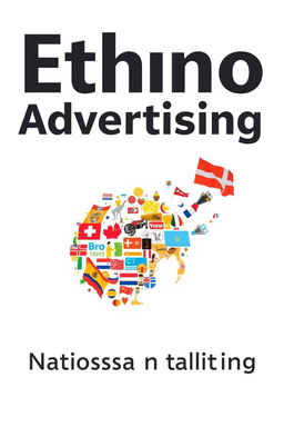 A book cover for the title "Ethno Advertising" with the subtitle "Nationalism In Advertising"