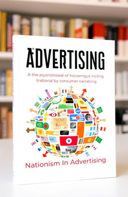 A book cover for the title "Ethno Advertising" with the subtitle "Nationalism In Advertising"