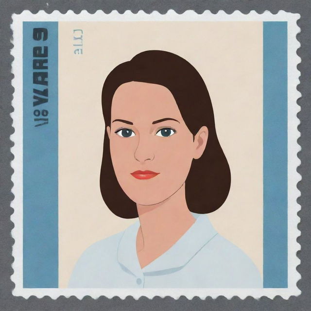 Generate three individual illustrated portraits of girls, capturing the distinct style of Chris Ware