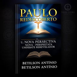 A striking ebook cover for a theological debate titled 'PAULO REDESCOBERTO'