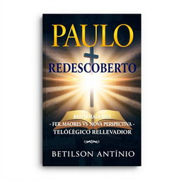 A striking ebook cover for a theological debate titled 'PAULO REDESCOBERTO'