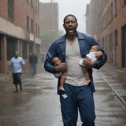 A compelling depiction of a new father's struggle and triumph