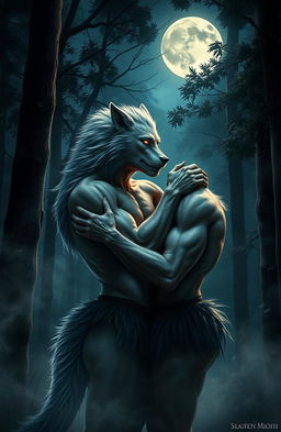 A dramatic and passionate love story between two male werewolves set in a dark enchanted forest under a full moon