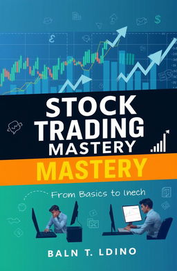 A comprehensive stock trading guide that visually represents the journey from basics to expert strategies