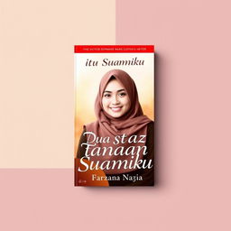 A book cover design featuring two attractive men and one woman wearing a hijab and niqab