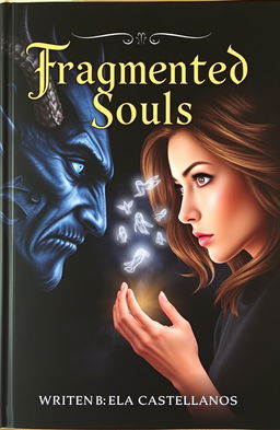 A visually striking book cover illustrating a spiritual confrontation between two powerful figures