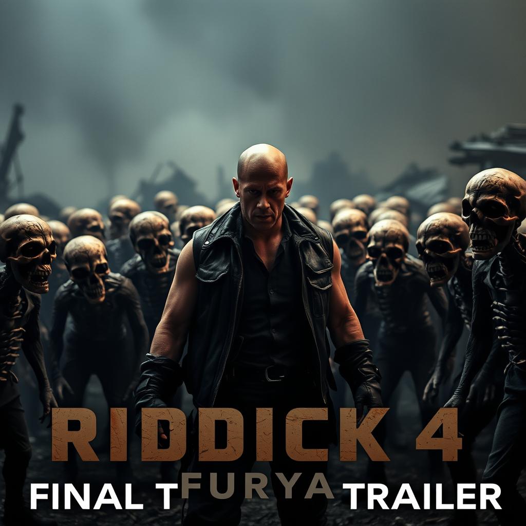 An intense scene from the final teaser trailer of 'Riddick 4: Furya' starring Vin Diesel