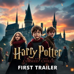 A magical and enchanting scene from the first trailer of 'Harry Potter and the Cursed Child' (2025)