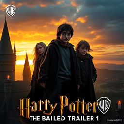 A captivating and magical scene from the first trailer of 'Harry Potter and the Cursed Child' (2025) produced by Warner Bros