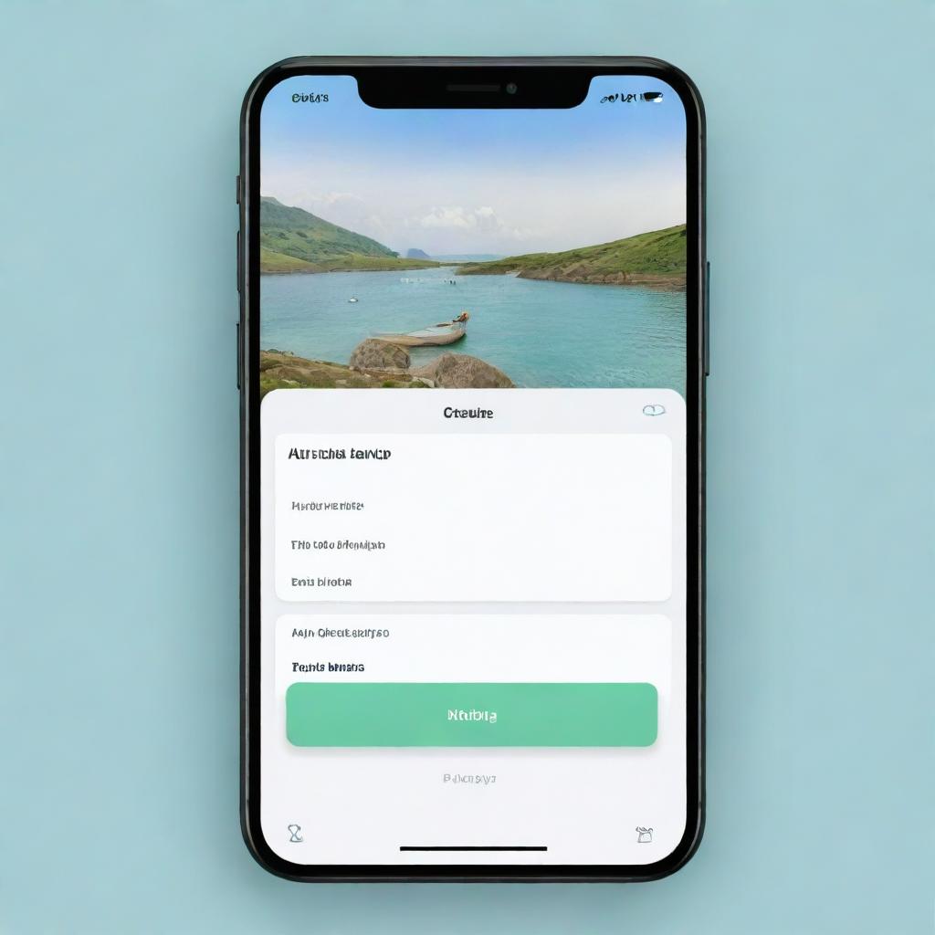 Interface dari aplikasi create