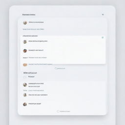 Interface dari aplikasi create