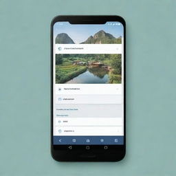 Interface dari aplikasi create