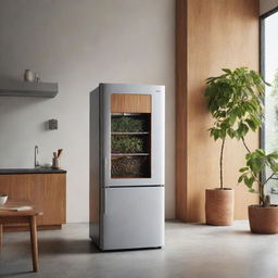 An innovative refrigerator designed specifically for tea