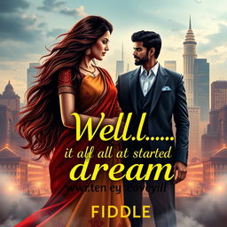 A stunning book cover design for 'Well