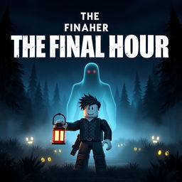 An eye-catching cover for the YouTube video titled 'Roblox Animated Horror Movie - THE FINAL HOUR'