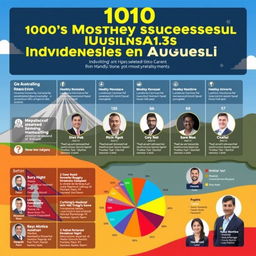 A visually engaging infographic showcasing the 100 most financially successful Nepalese individuals in Australia