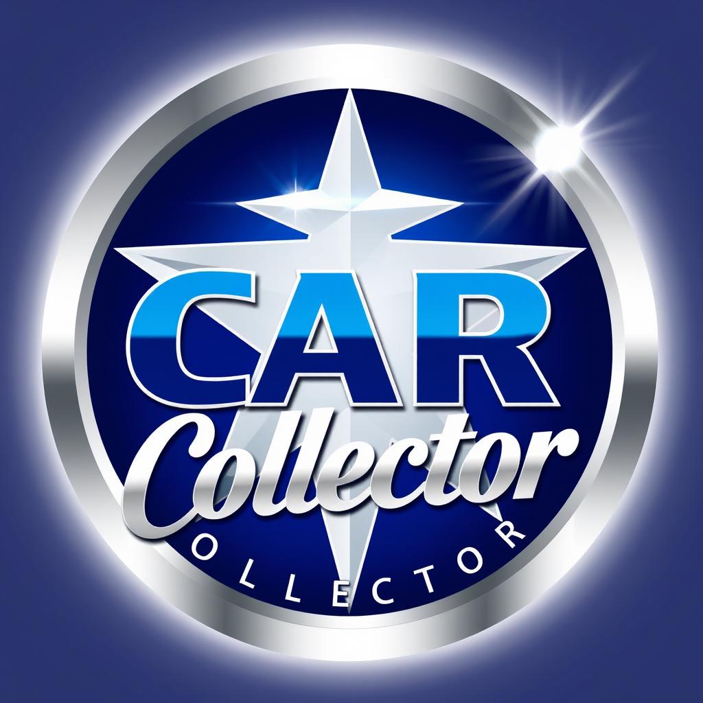 A logo design that features the text 'Car Collector' prominently in a sleek, modern font