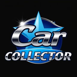 A logo design that features the text 'Car Collector' prominently in a sleek, modern font