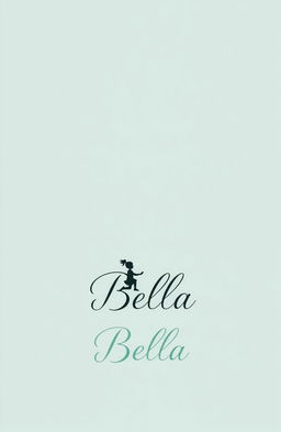 A book cover design featuring a soft, muted color palette of pastel blues and greens