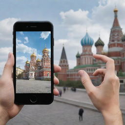 Design an interactive mobile application, utilizing augmented reality to provide virtual tours through significant historical sites in beautiful Russia