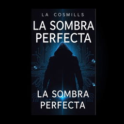 A captivating book cover for the novel 'La Sombra Perfecta'