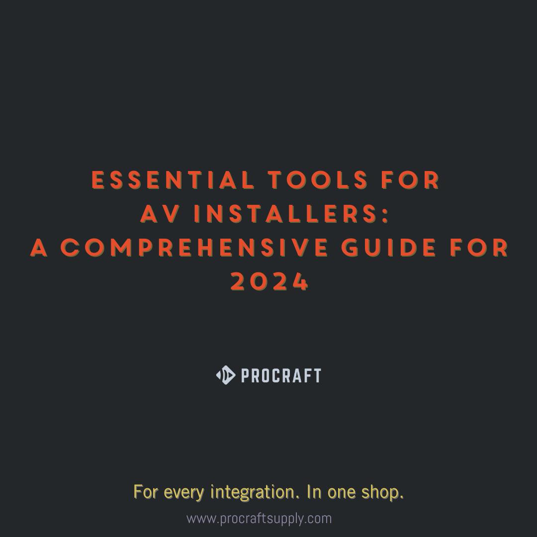 Are you ready to elevate your AV installation game? Take this quiz to discover the essential tools tailored to your unique needs and preferences!