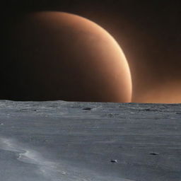 Imagine a hypothetical tornado on Pluto: an icy twister rising from its stark, frozen landscape against the backdrop of the distant Sun