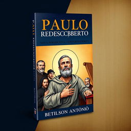 A book cover design for 'Paulo Redescoberto: Nova Perspectiva vs Reformadores' by Betilson António