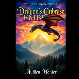A striking book cover design for a fantasy novel