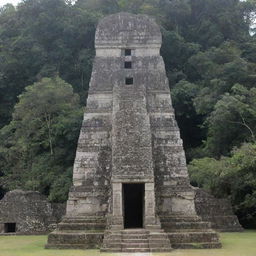 Glifo maya con el nombre TIKAL