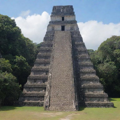 Glifo maya con el nombre TIKAL