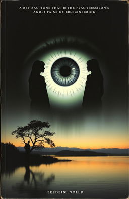 A striking book cover featuring a large eye at the center, encapsulated within the silhouettes of three women