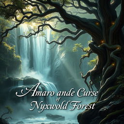 A captivating image representing 'Amaro and the Curse of Nyxwold Forest'