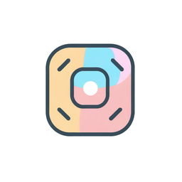 An icon with six corners, each corner featuring a brightly highlighted indicator.