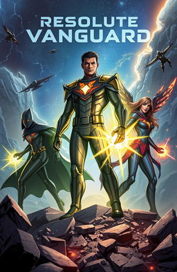 In a world where shadows of danger loom both on Earth and beyond the stars, a team of superheroes known as the Resolute Vanguard arises