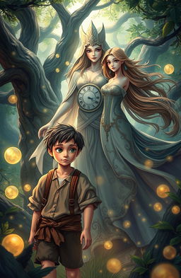 A peasant boy dreaming of becoming a powerful magus alongside his childhood lover and a stunning Goddess of Time