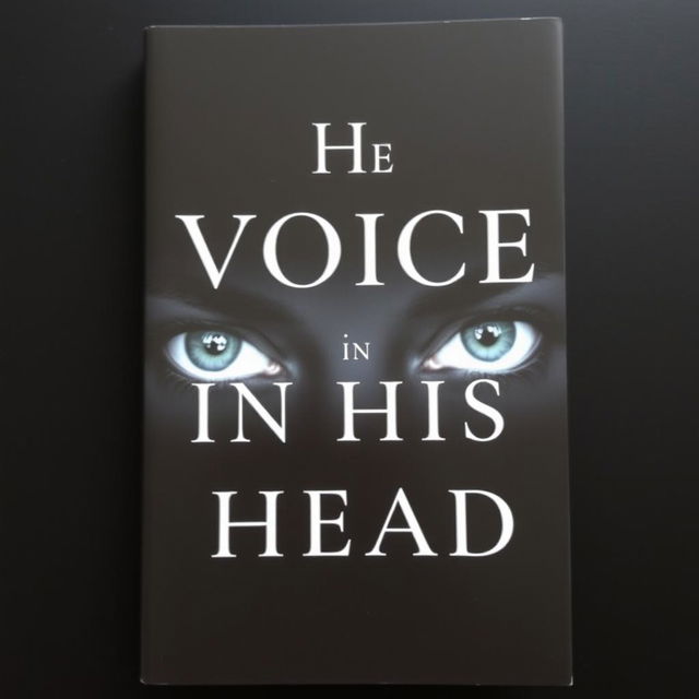 A captivating book cover featuring the title 'The Voice in His Head' prominently displayed