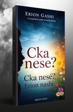 A captivating book cover for the title 'Cka nese?' by author Erion Gashi