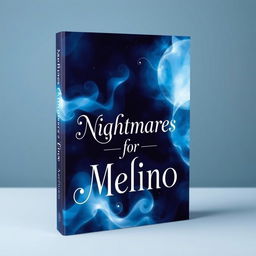 An artistic book cover featuring the title 'Nightmares for Melinoë' prominently displayed