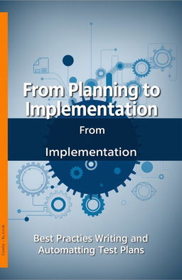 A visually striking book cover for a book titled "From Planning to Implementation"