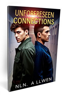 A captivating book cover featuring two young men in military uniforms standing side by side
