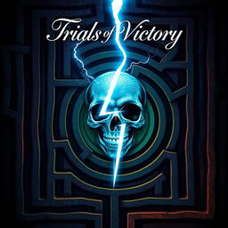 A visually appealing book cover for a YA book titled 'Trials of Victory'