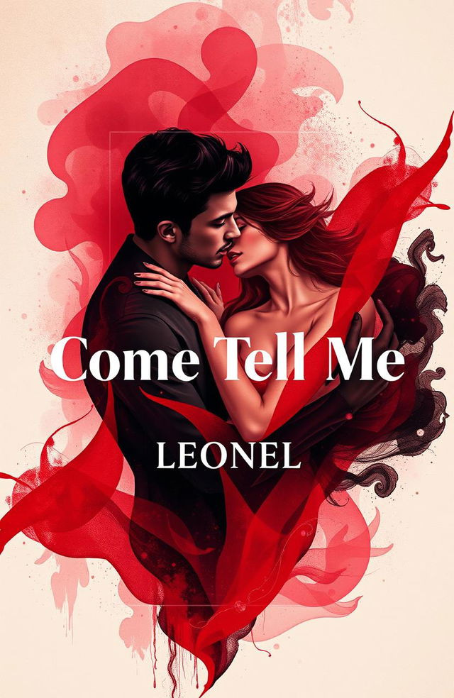 An album cover design for a single titled "Come Tell Me" by artist Leonel