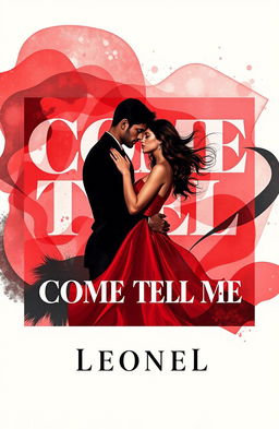 An album cover design for a single titled "Come Tell Me" by artist Leonel