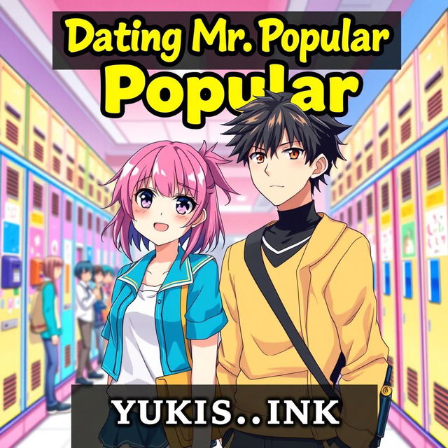 A captivating book cover featuring the title "Dating Mr