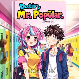 A captivating book cover featuring the title "Dating Mr