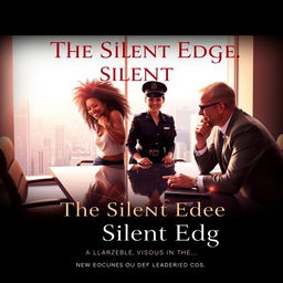 An elegant book cover design for 'The Silent Edge: Unlocking the Hidden Talent Within'